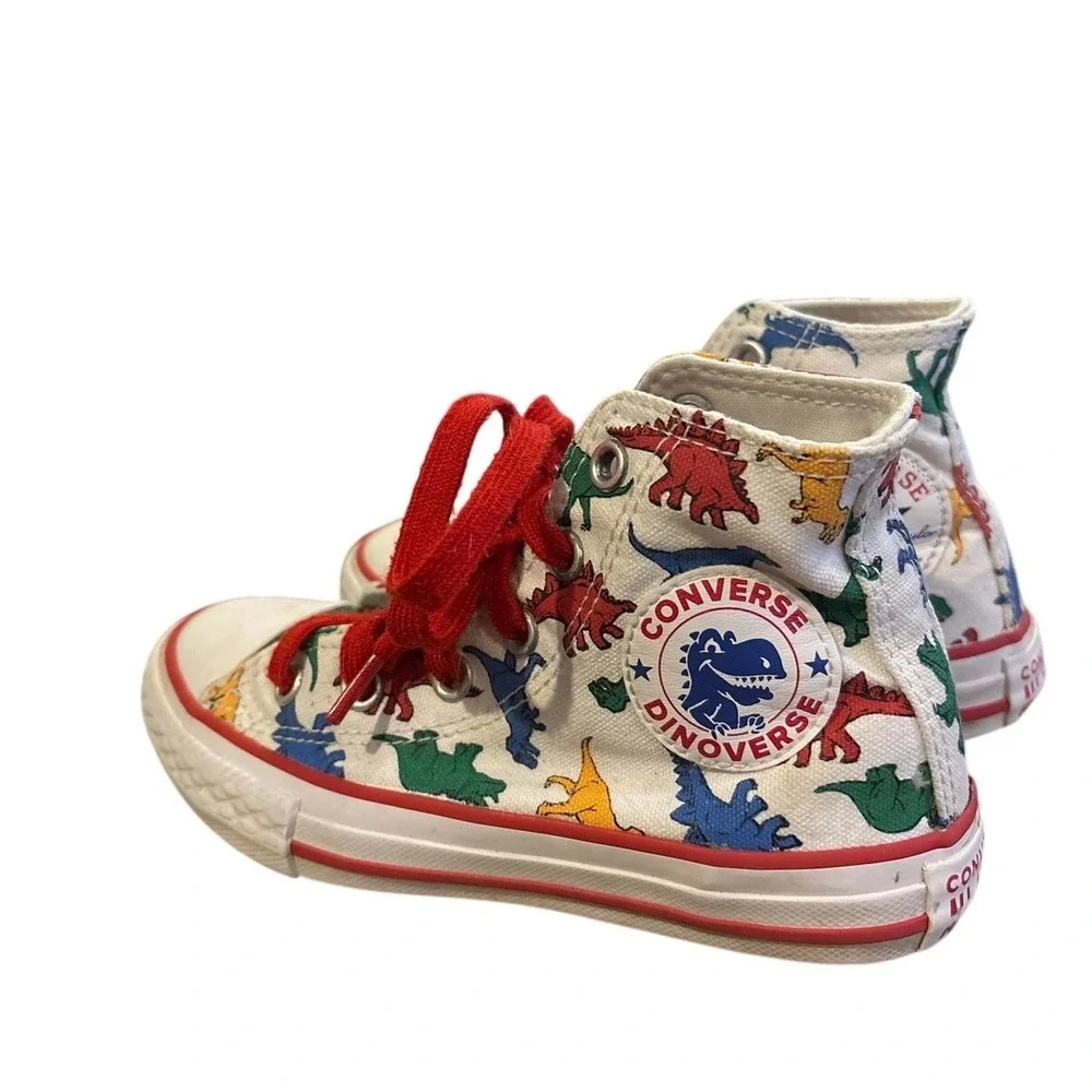 Converse All-Star Dinoverse Chuck Taylor High Top 663636C  Junior Youth Size 11C